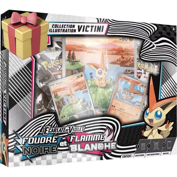 POKÉMON - COFFRET VICTINI  + 1 booster tcg aléatoire