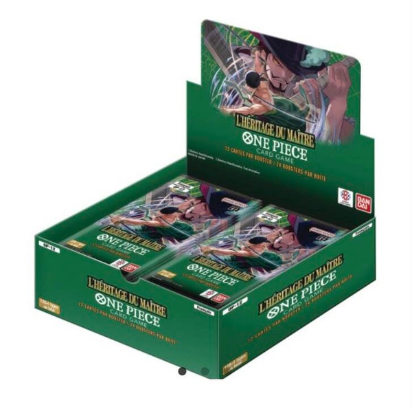 Display L’Héritage Du Maître OP-12 Boite De Booster (Français) - One Piece Card Game