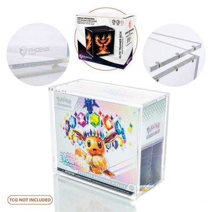 PROTECTION ACRYLIC CASE POUR ETB POKEMON (MAGNÉTIQUE)
