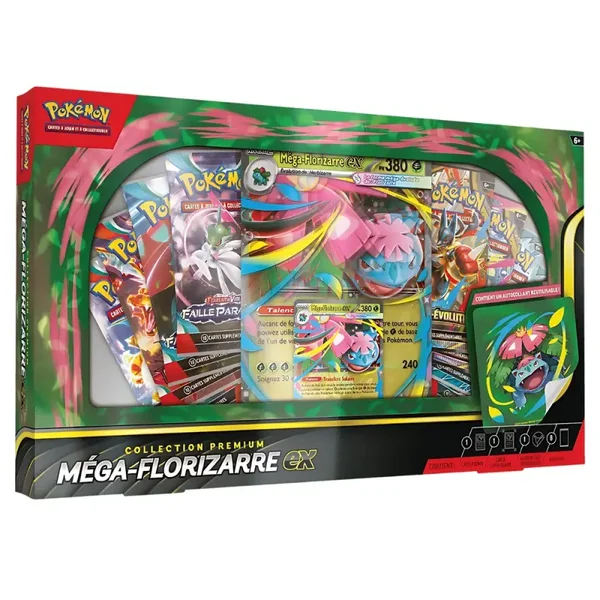Coffret – Pokémon – Collection Premium – Méga Florizarre Ex – FR