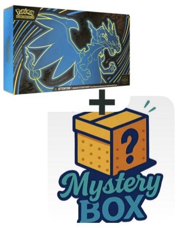 UPCMéga Dracaufeu X Ex + 1 boîte surprise multi tcg