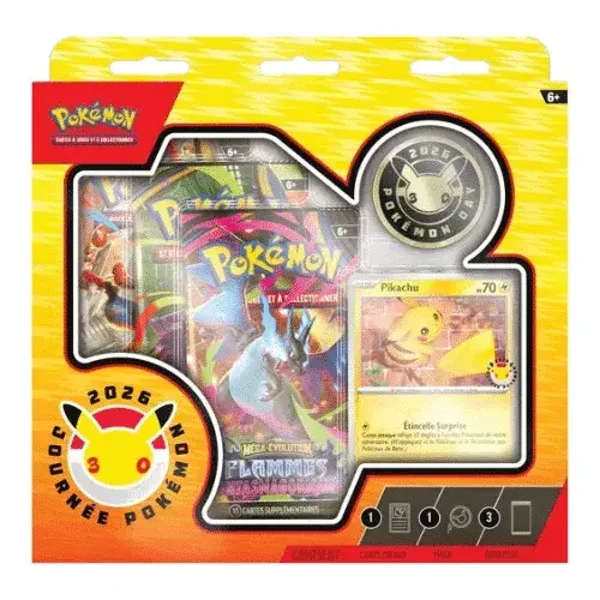 Coffret + 🎁– Pokemon Day 2026 – 30 Ans – FR