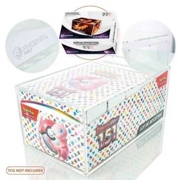 PHOENIX SHIELD  PROTECTION ACRYLIC CASE POUR BUNDLE DISPLAY