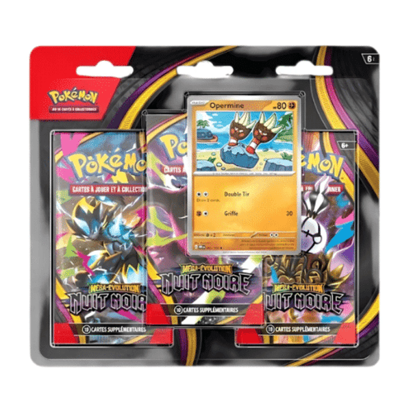 1 Tripack mega 5 Nuit Noire