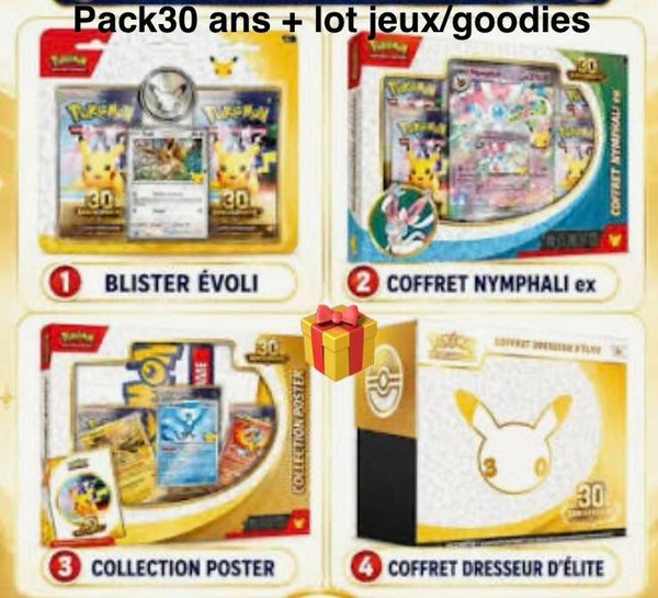 Précommande pack 30 ans