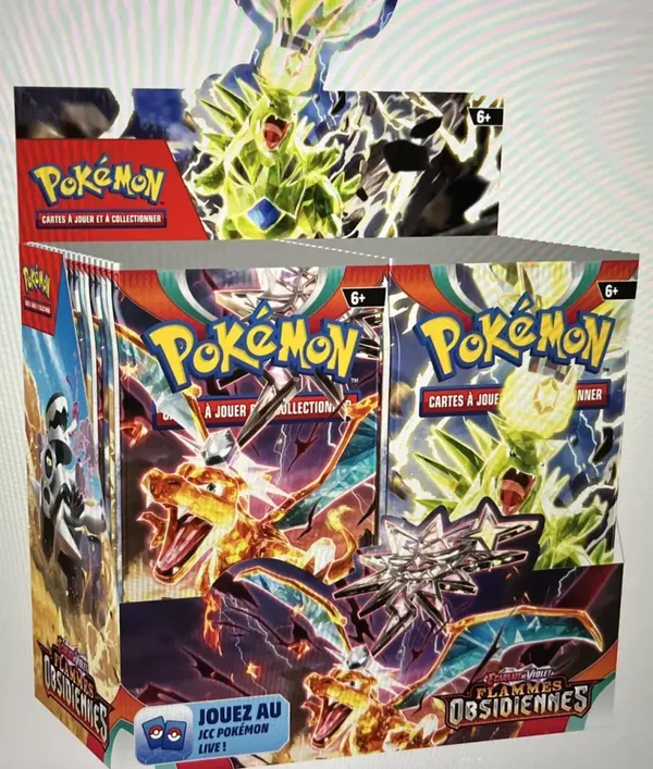 Display pokemon Ev3 flammes obsidiennes