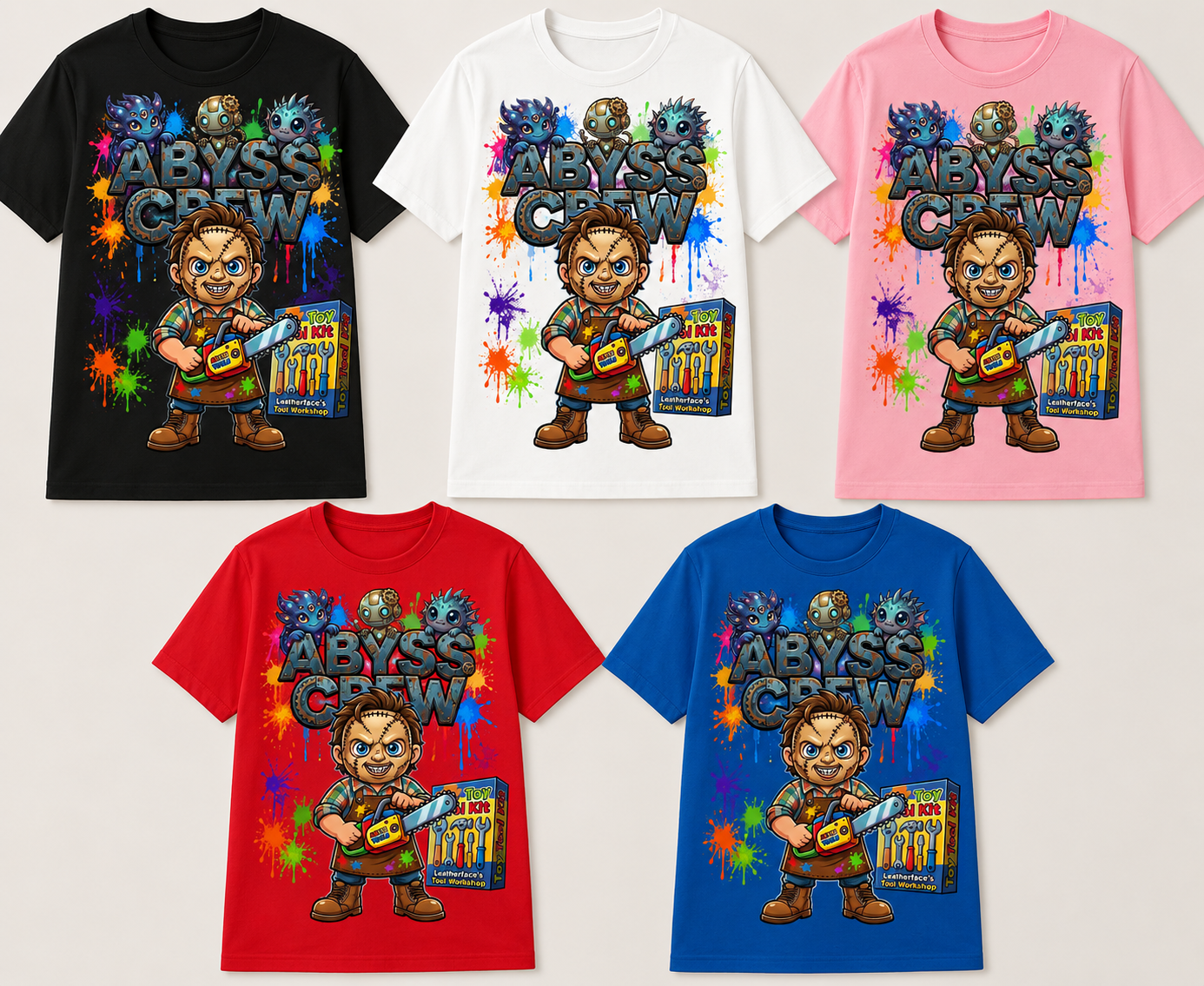 Abyss Crew Leatherface Graphic T-Shirt