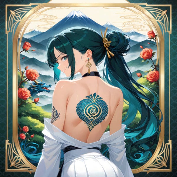 Yakuza Aimini Zukura tablet 3200x3200 wallpaper