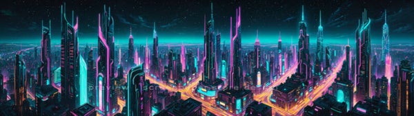 Neo Cityscape — Dual Ultrawide Edition 5120×1440 wallpaper