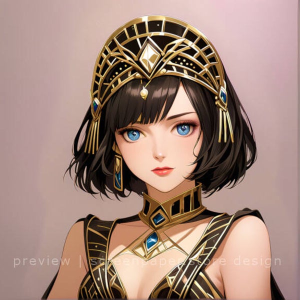 The Golden Crown Beauty 3200 x 3200 px wallpaper