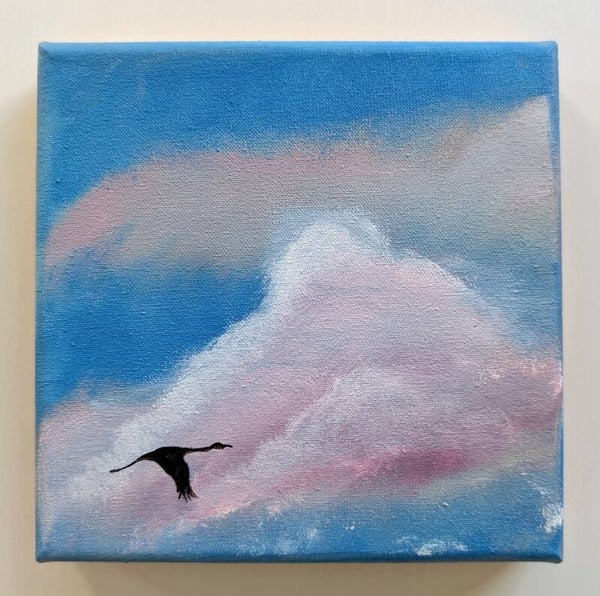 Serie "In het spoor van de zon" - kraanvogel I