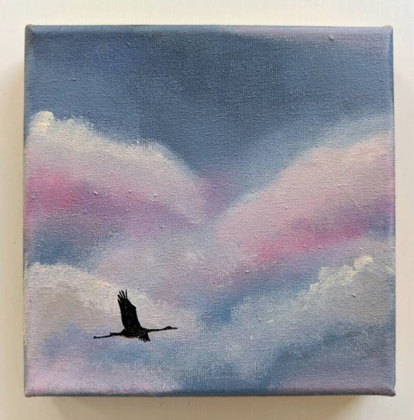 Serie "In het spoor van de zon" - kraanvogel II