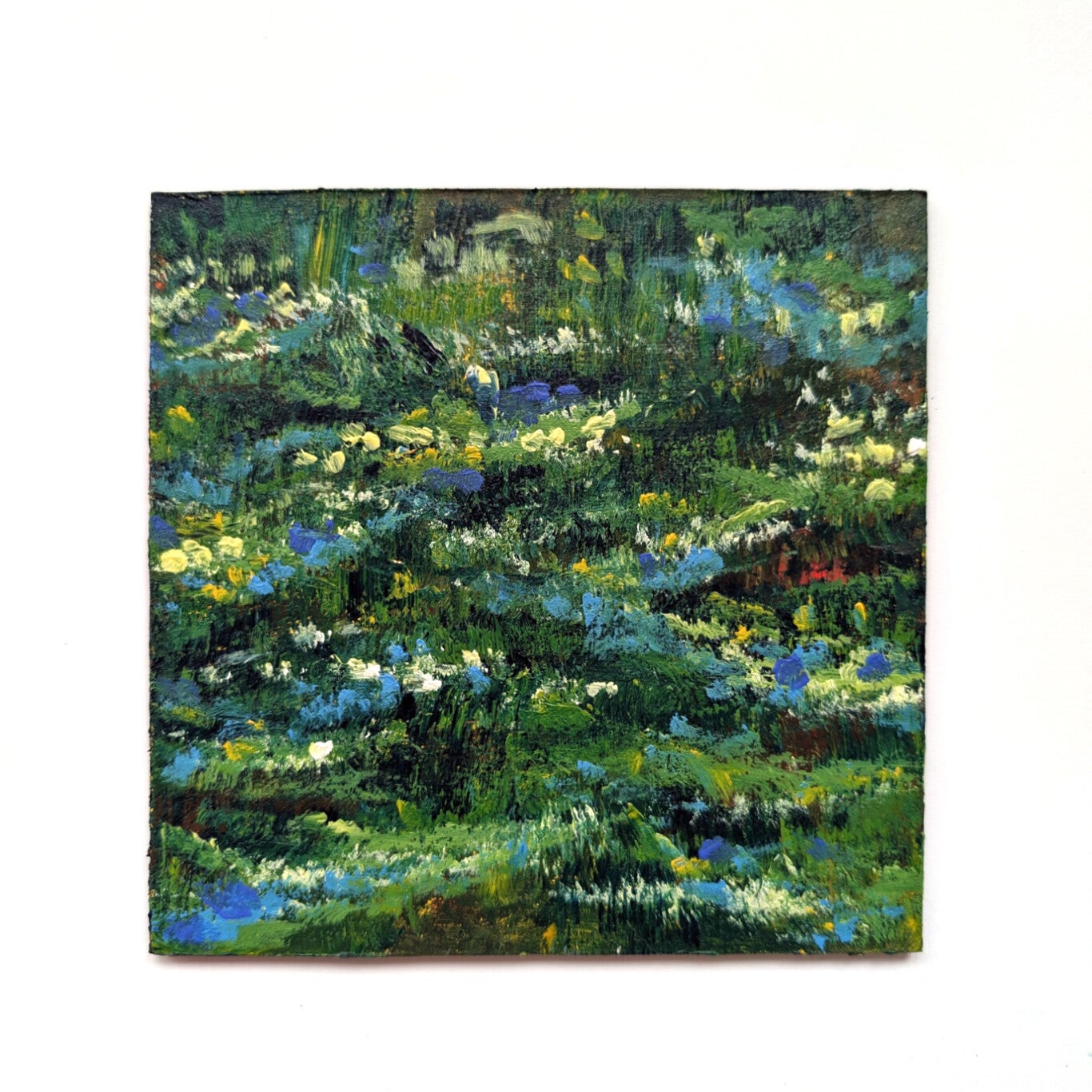 Veldportretjes serie II - blauw 2