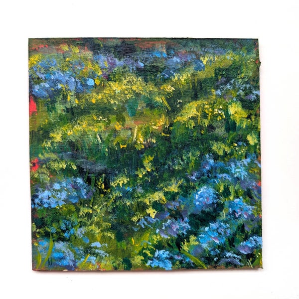 Veldportretjes serie II - blauw