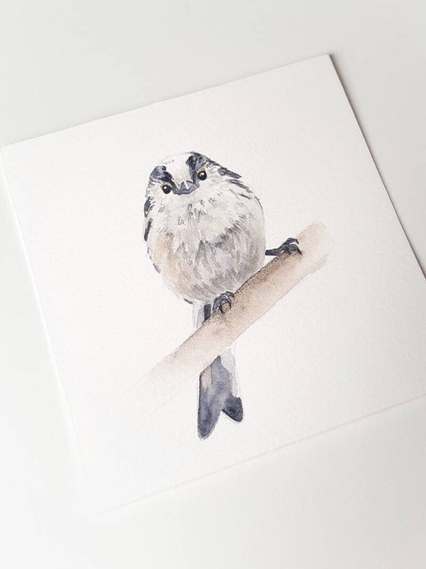 Staartmeesje - vogeltjesserie