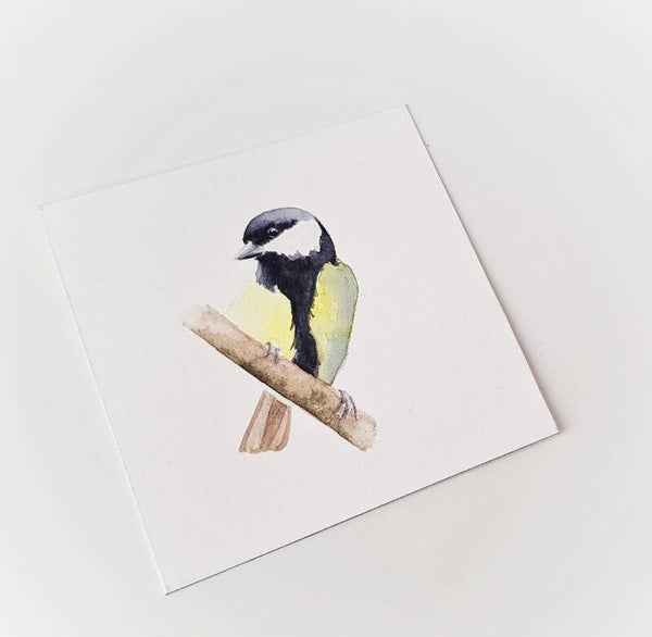 Koolmees  - vogeltjesserie