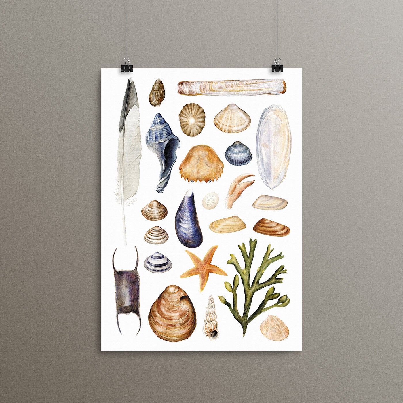 Strandschattenposter