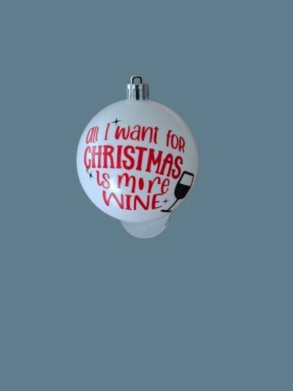 gepersonalizeerde kerstbal