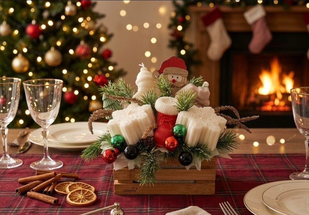 Bouquet lumière Kerst