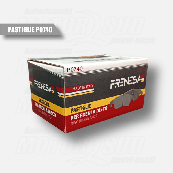 Pastiglie per freno a disco posteriore Frenesa P0740 WVA 20961 17,0