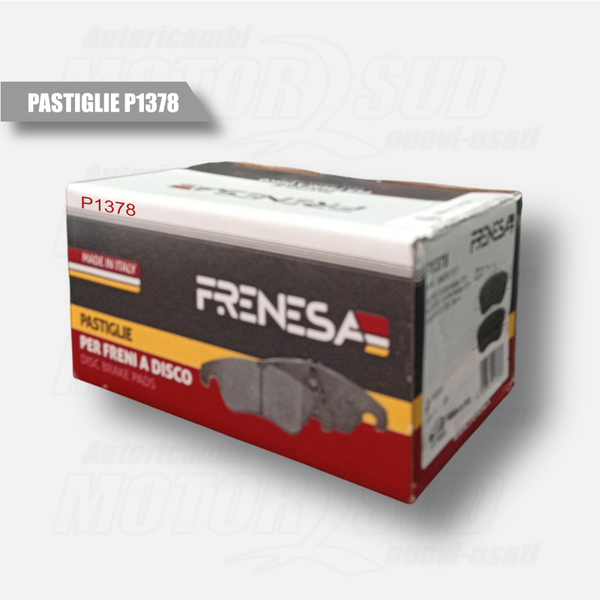 Pastiglie per freno a disco anteriore Frenesa P1378 90R-01 0/1031