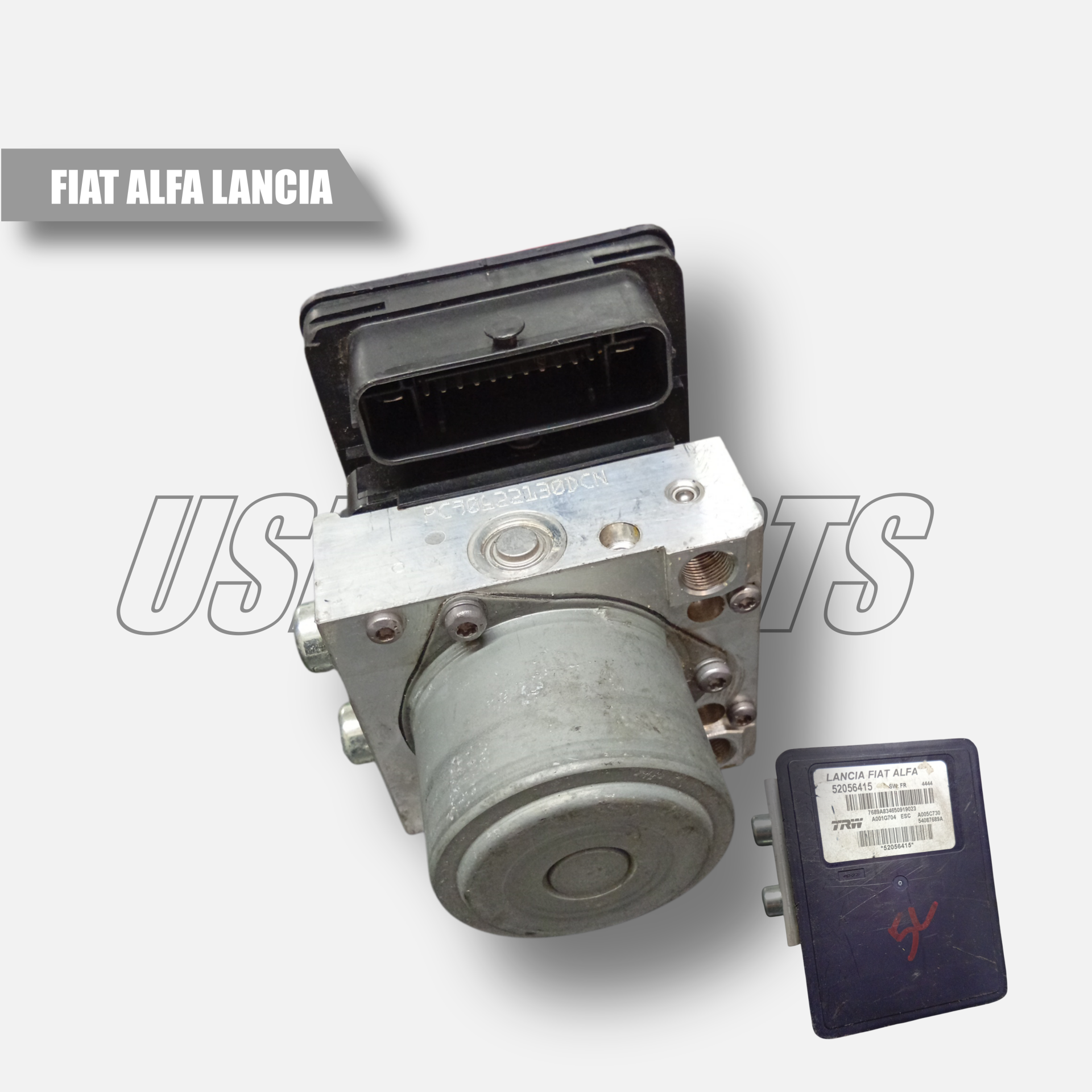 Centralina ABS TRW per Fiat, Lancia e Alfa Romeo, specificamente per la Fiat 500L.  OE 52056415, 71771294