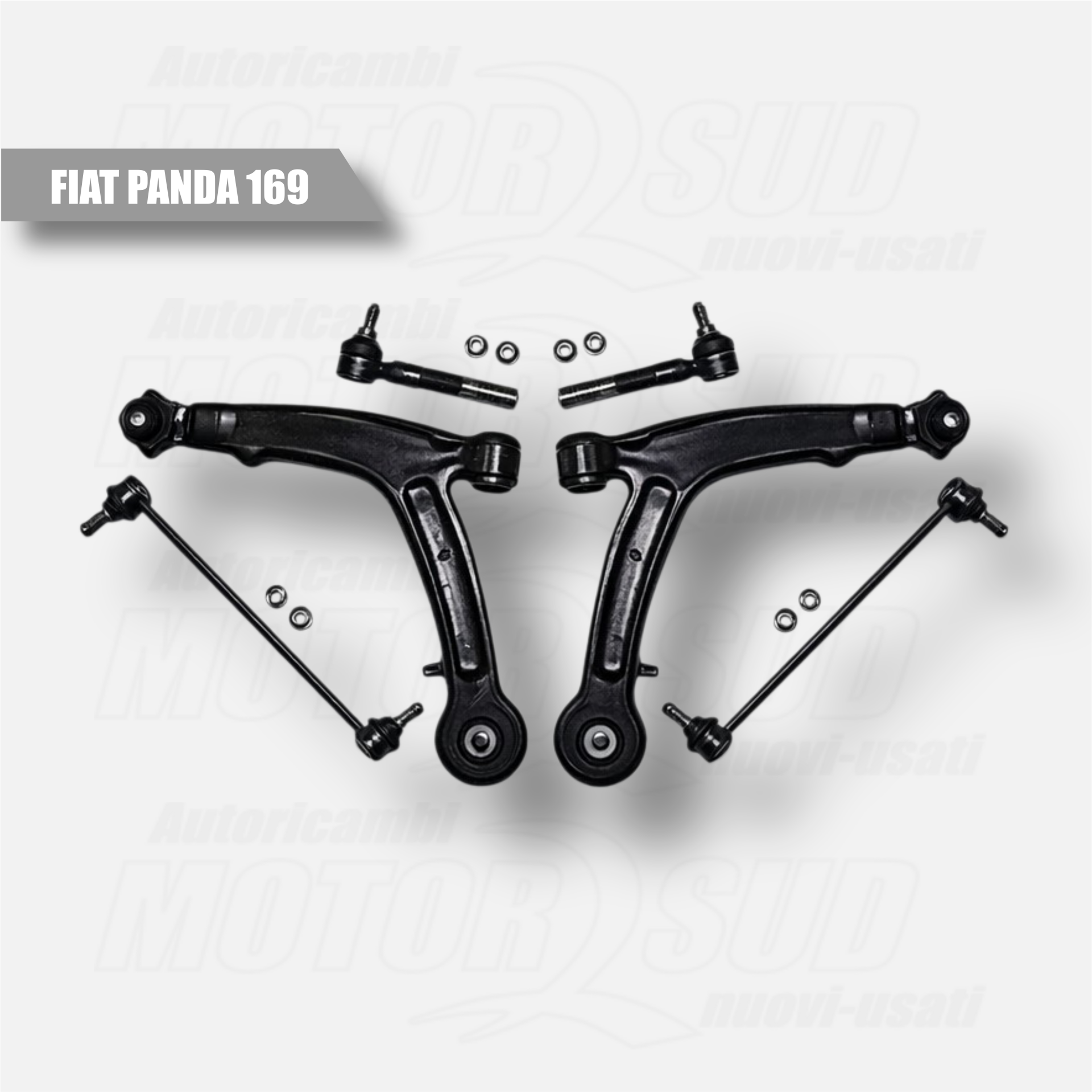 Kit Braccio Oscillante Sospensione Ruota Fiat Panda 169 Benzina OE 50703128