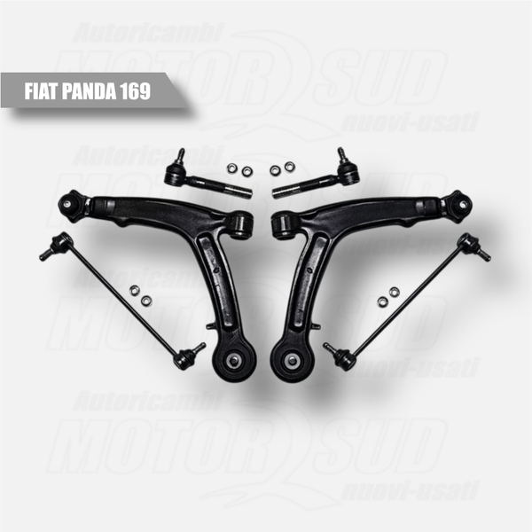 Kit Braccio Oscillante Sospensione Ruota Fiat Panda 169 Benzina OE 50703128