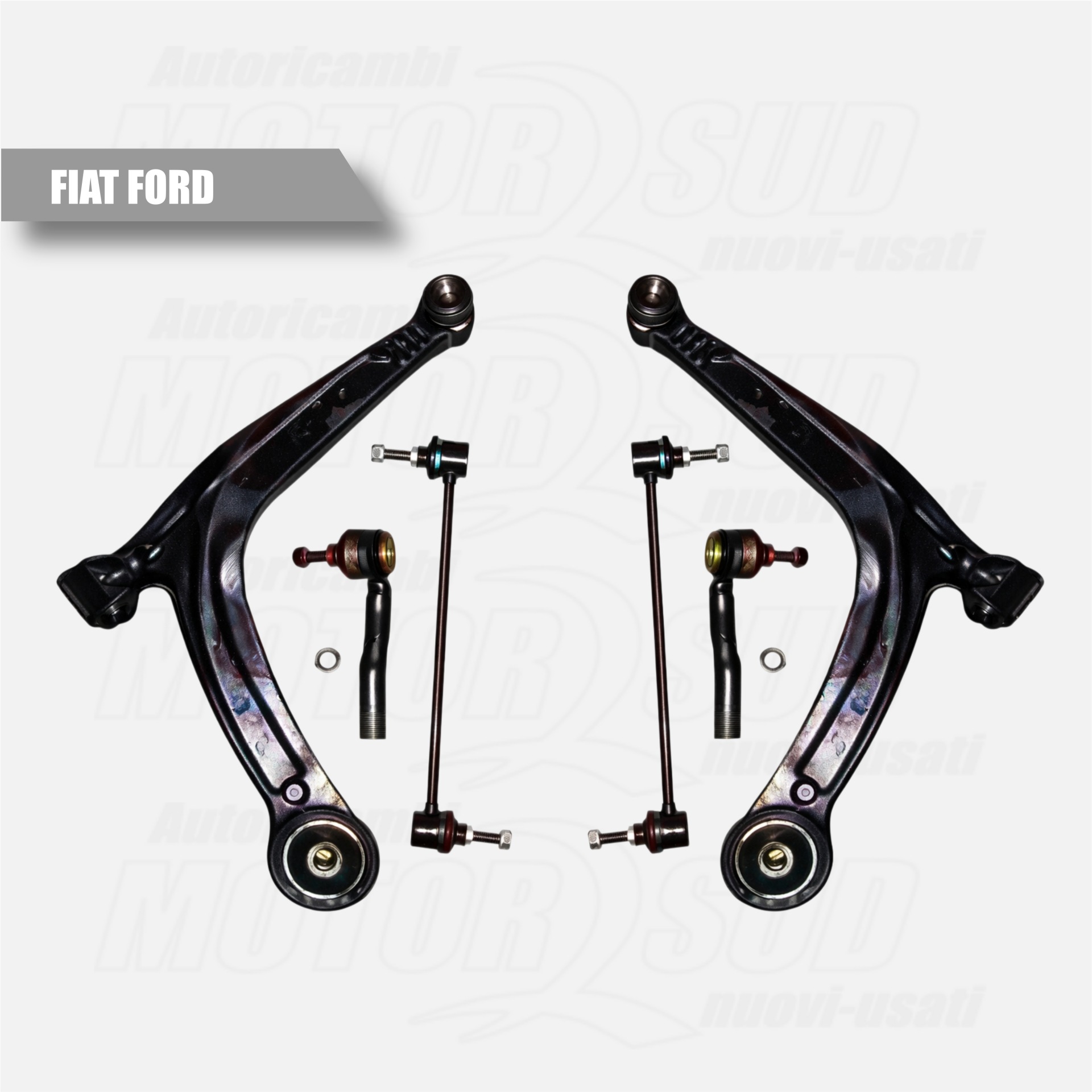 Kit Braccio Oscillante Sospensione Ruota Fiat 500 Ford KA OE 51795269