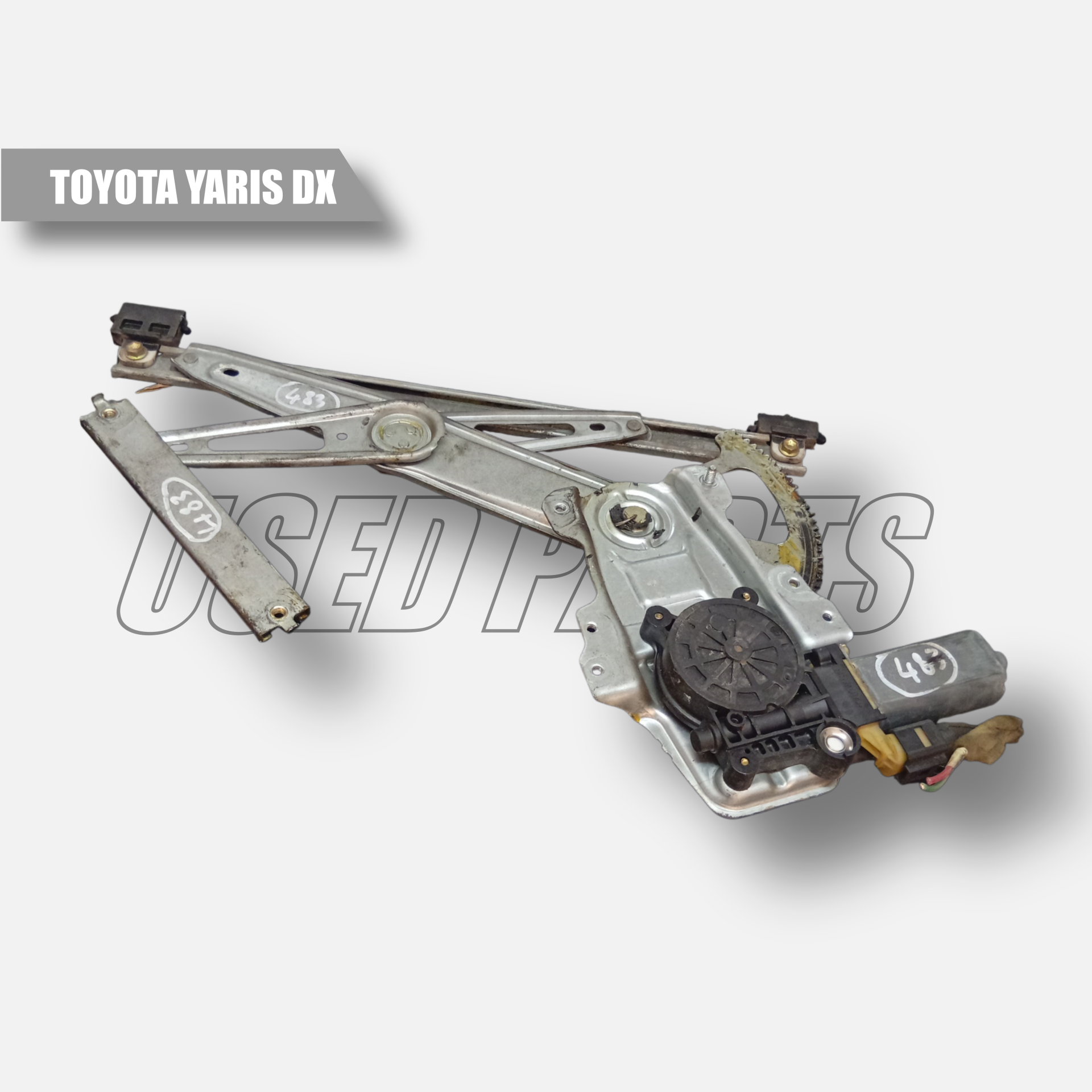 Cremagliera Alzacristallo Elettrico Ant DX per Toyota Yaris 2005 OE 0130622018