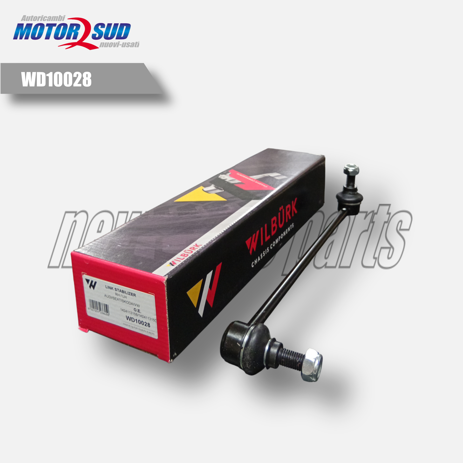 Bielletta stabilizzatrice Wilburk per Audi - Seat - Skoda - VW Cod WD10028