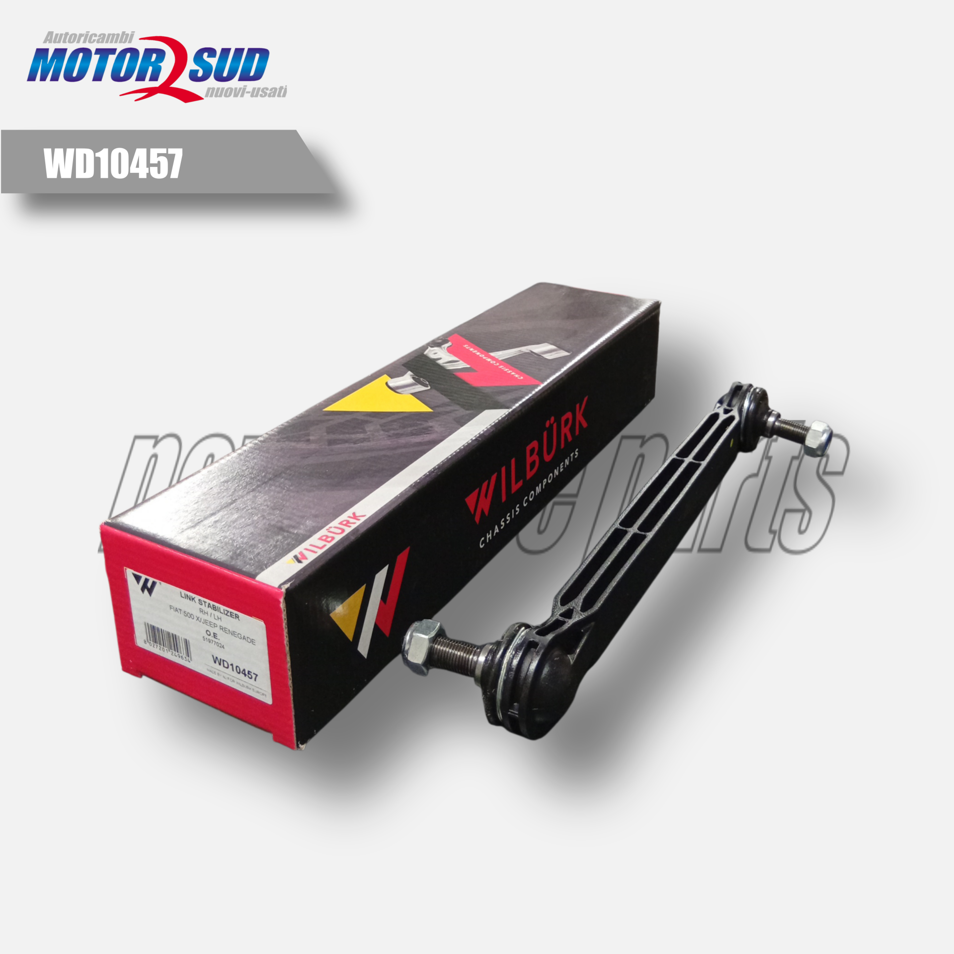 Bielletta stabilizzatrice Wilburk per Fiat 500X - JEEP Renegade Cod WD10457