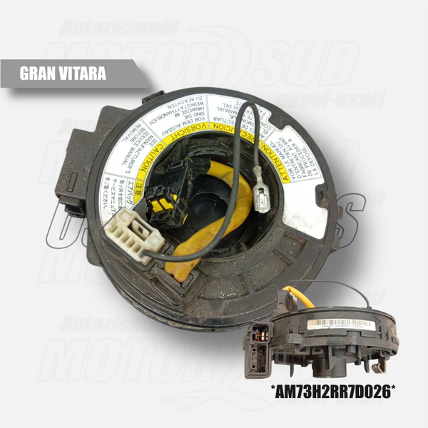 AM73H2R Cavo Contatto Spiralato con Sensore Angolare SUZUKI GRAND VITARA II (2006)