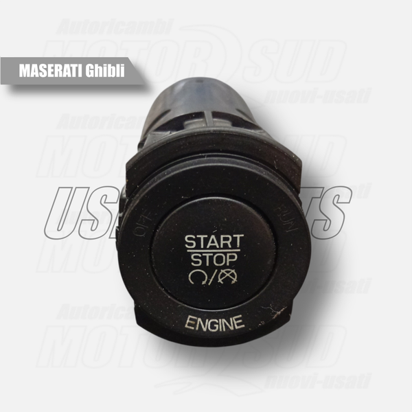 Pulsante Start & Stop per Maserati Ghibli 2013 cod 670013537