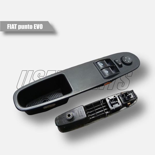Pulsantiera Alzavetri, Alzacristalli Ant SX Fiat Punto Evo 2009/12 OE 735531345