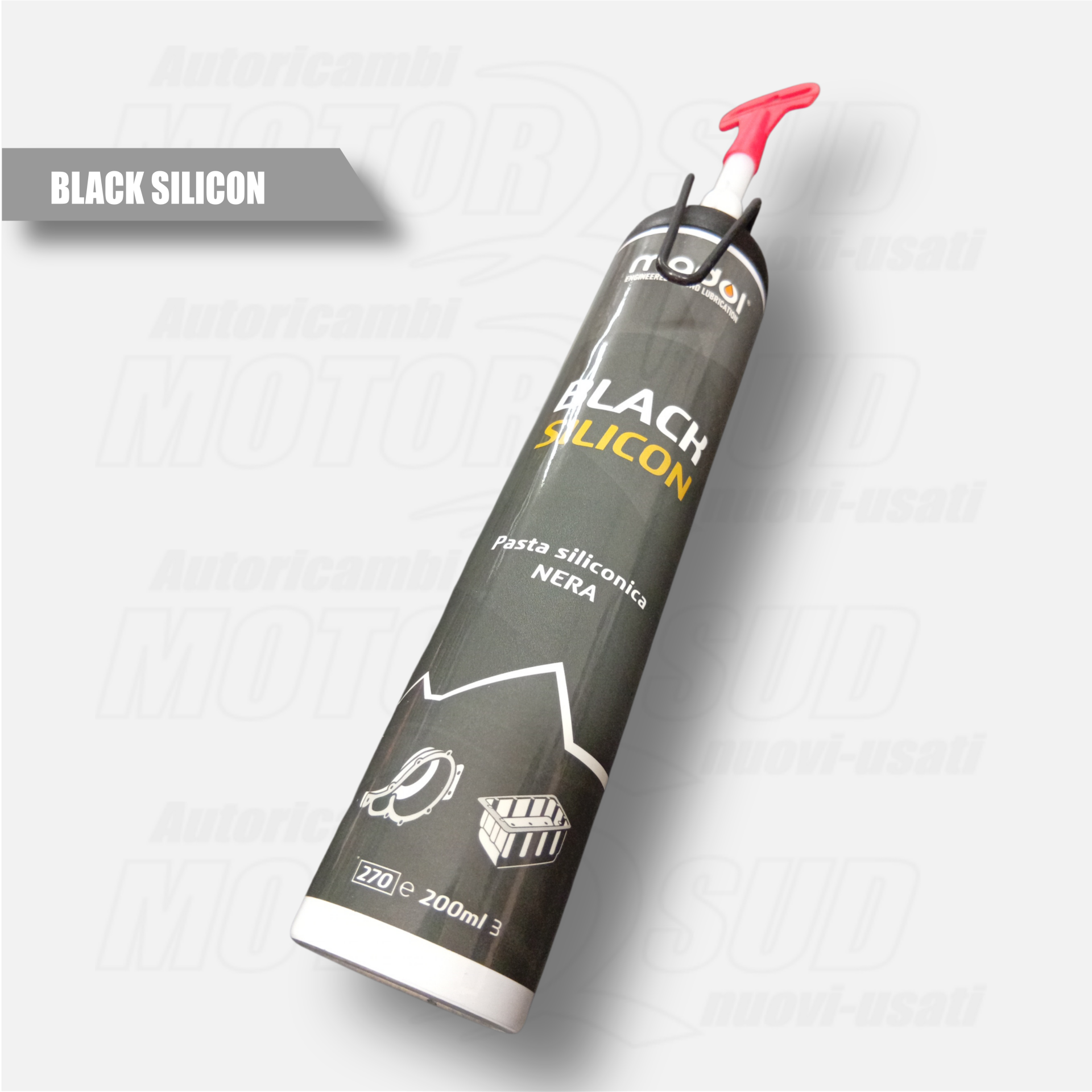 Silicone per Chiusura Carter Testate Collettori Scarico 200ml