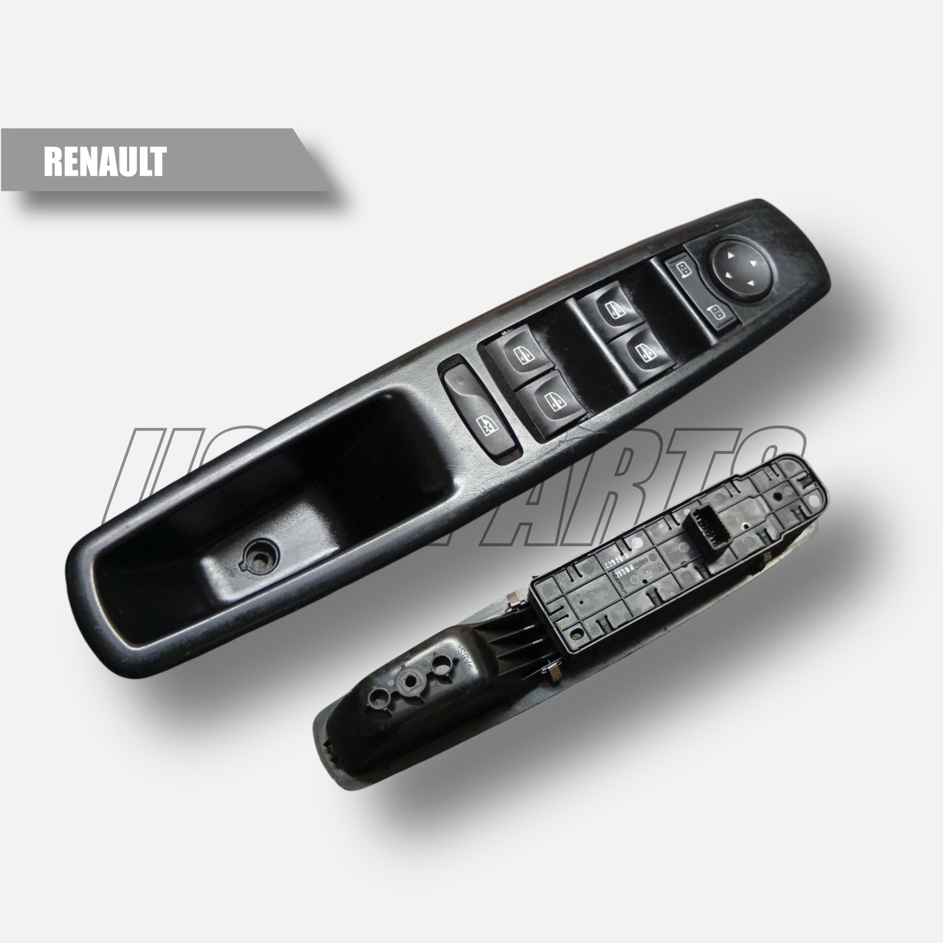 Pulsantiera Alzavetri, Alzacristalli Ant SX Renault Scenic Megane (MK3)  OE 809610016R