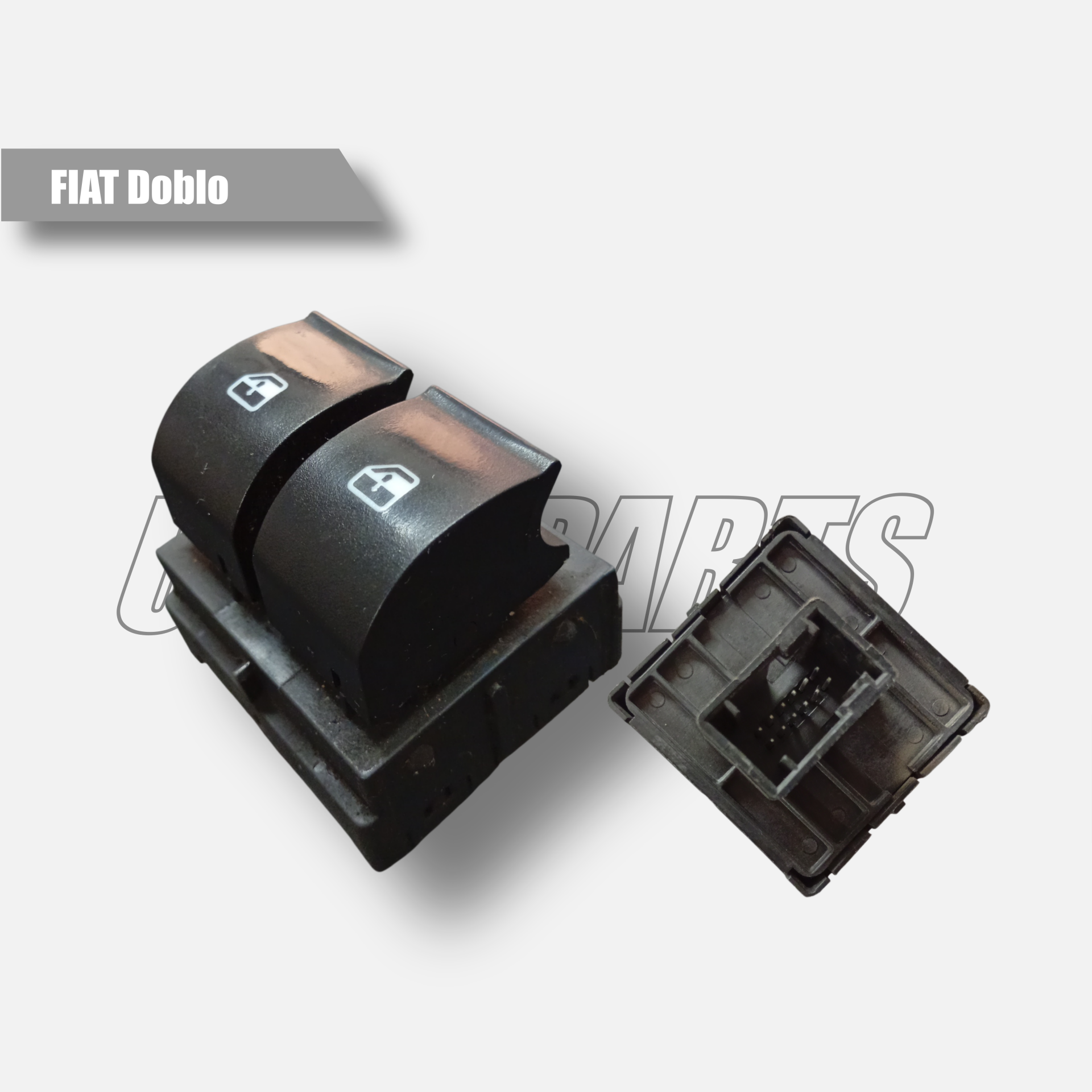 Pulsantiera Alzacristalli, Alzavetro Fiat DOBLO 2 vetri 12 pin dal 2009 in poi