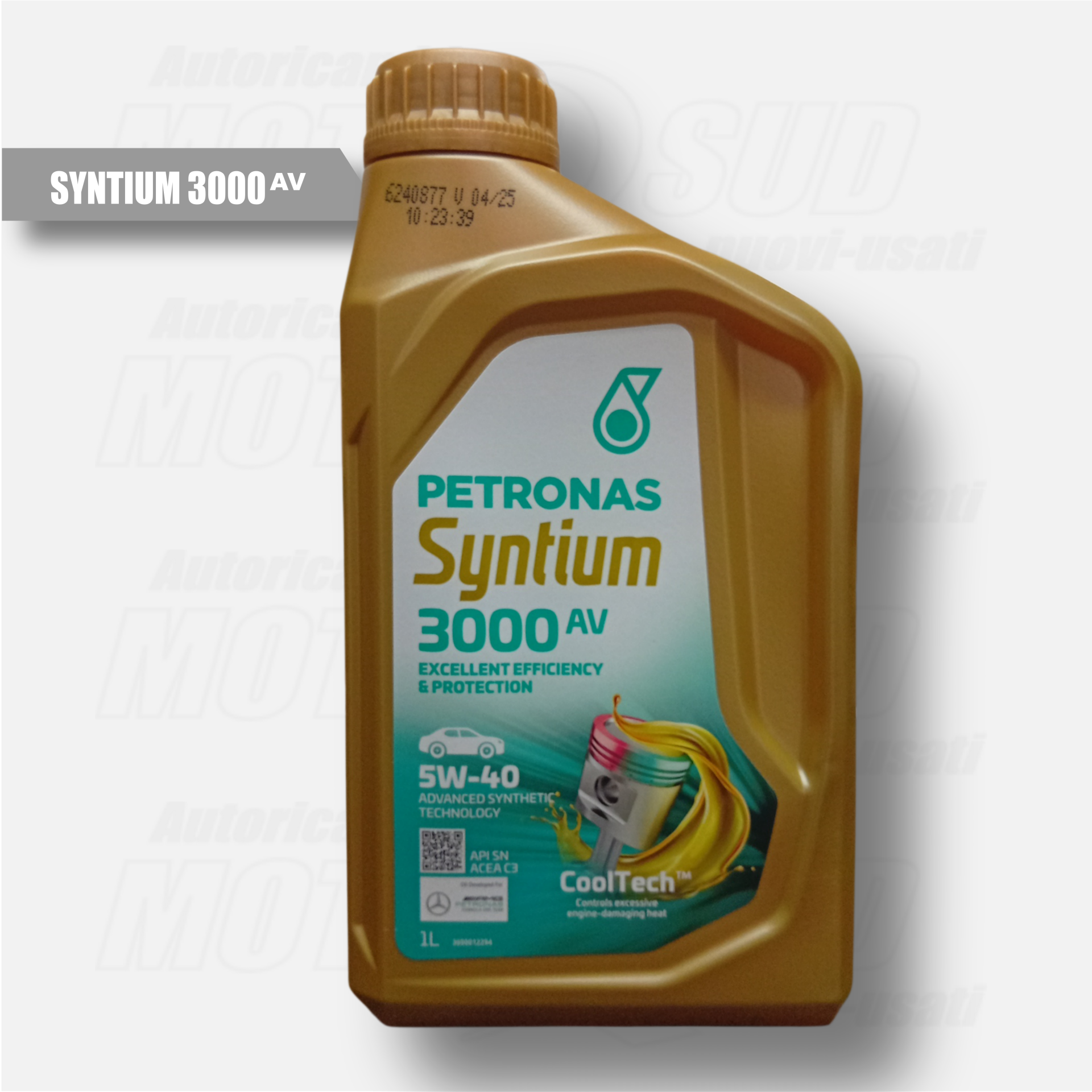Olio Petronas Syntium 3000 AV 5W-40 1L