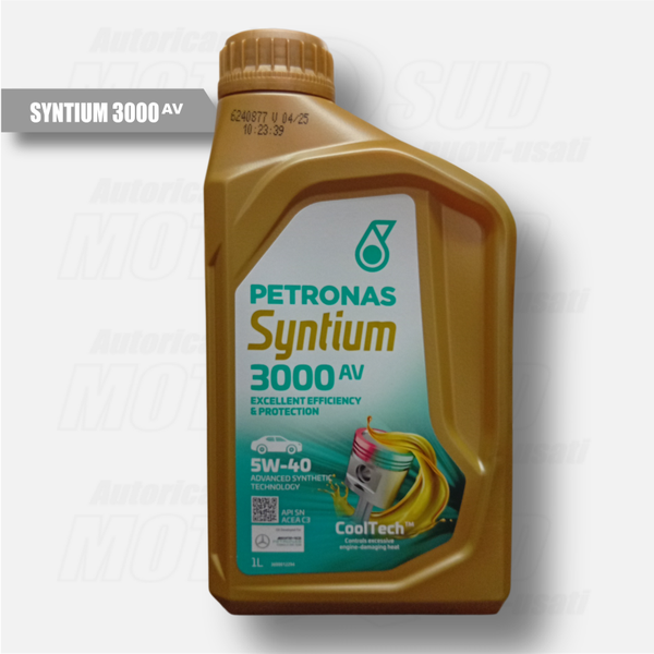 Olio Petronas Syntium 3000 AV 5W-40 1L