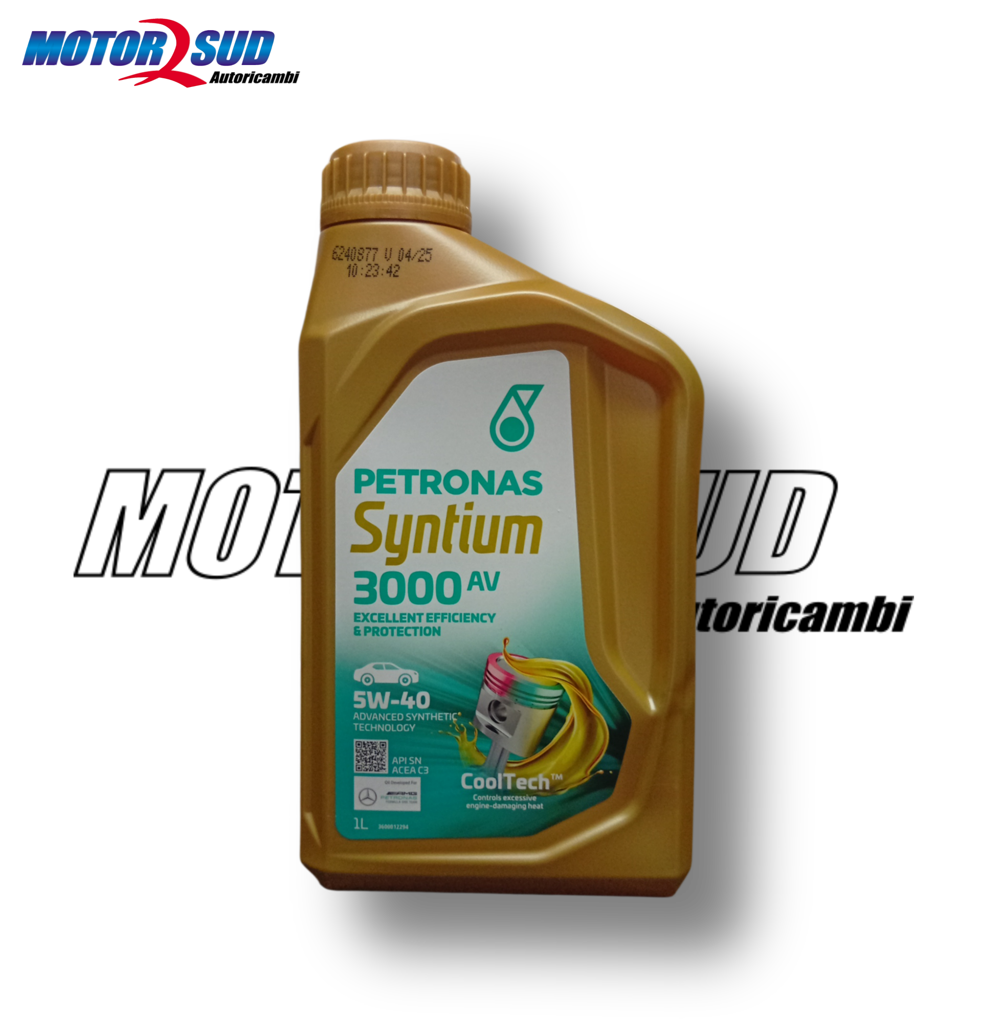 Olio Petronas Syntium 3000 AV 5W 40  1L