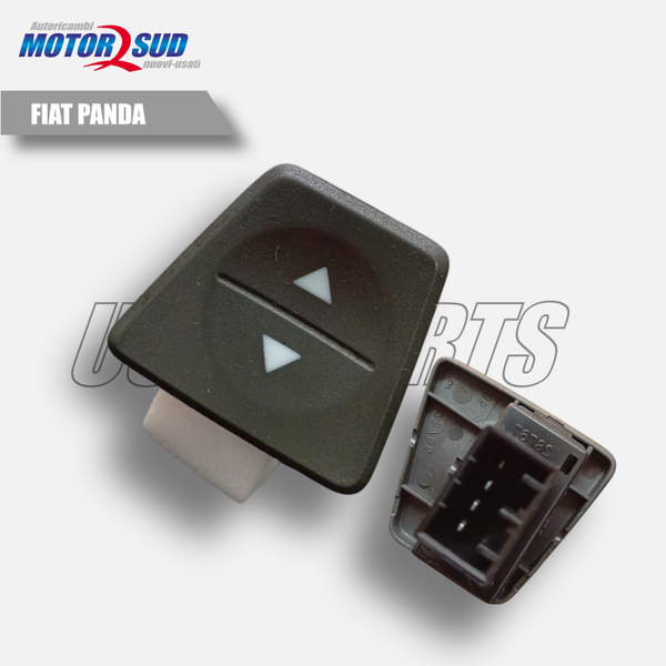 Pulsante Interuttore Alzacristallo Porta Ant DX Fiat Panda OE 735360837