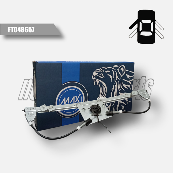 Cremagliera Alzacristallo Ant SX G.Punto 05> Evo 08> FT 048657