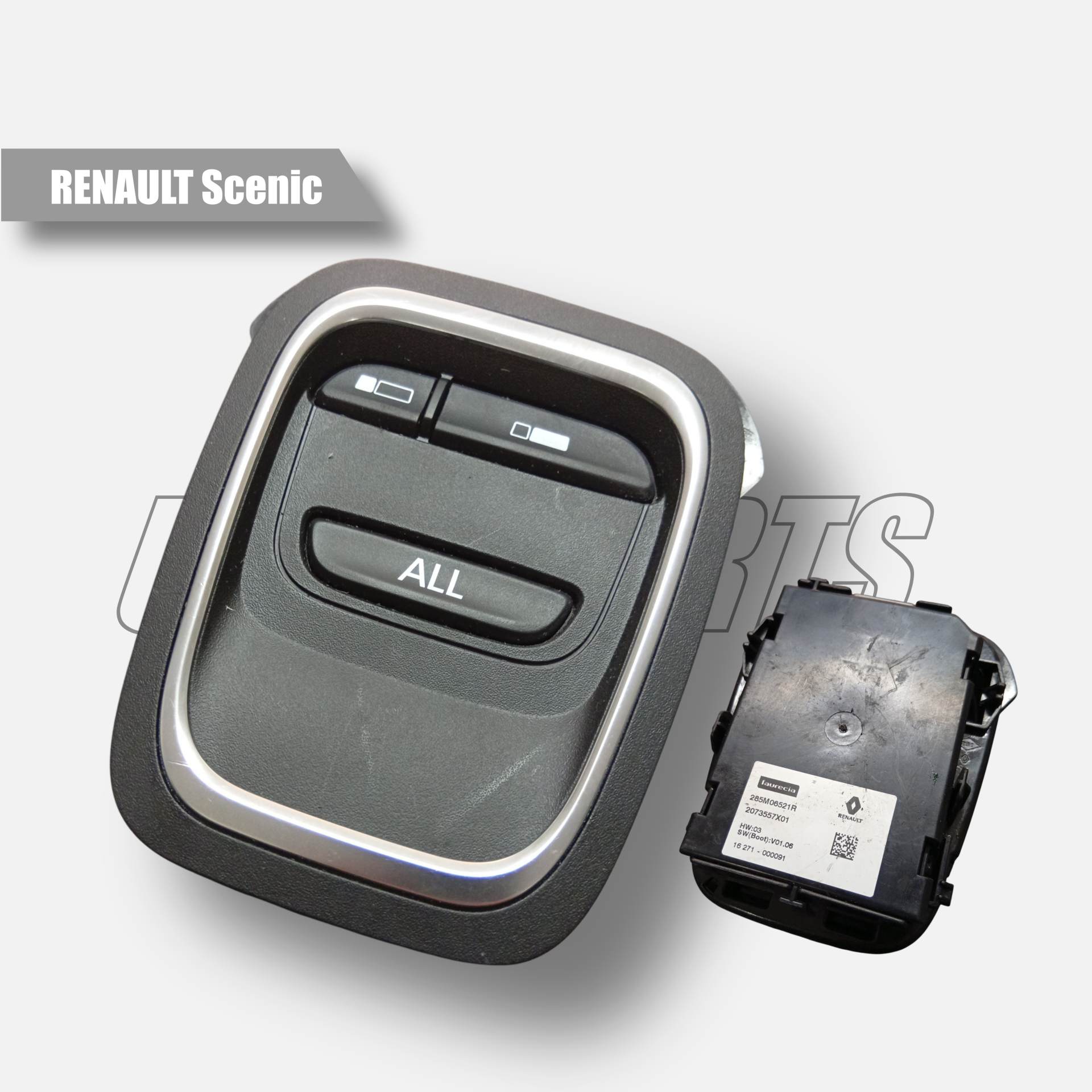 Comando Interruttore Sedile DX Renault Scenic IV 2016 OE 285M00117R