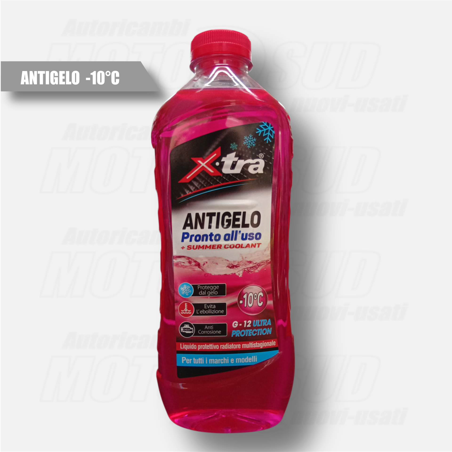 Antifreeze Antigelo Rosso Xtra G12 10°C 1L