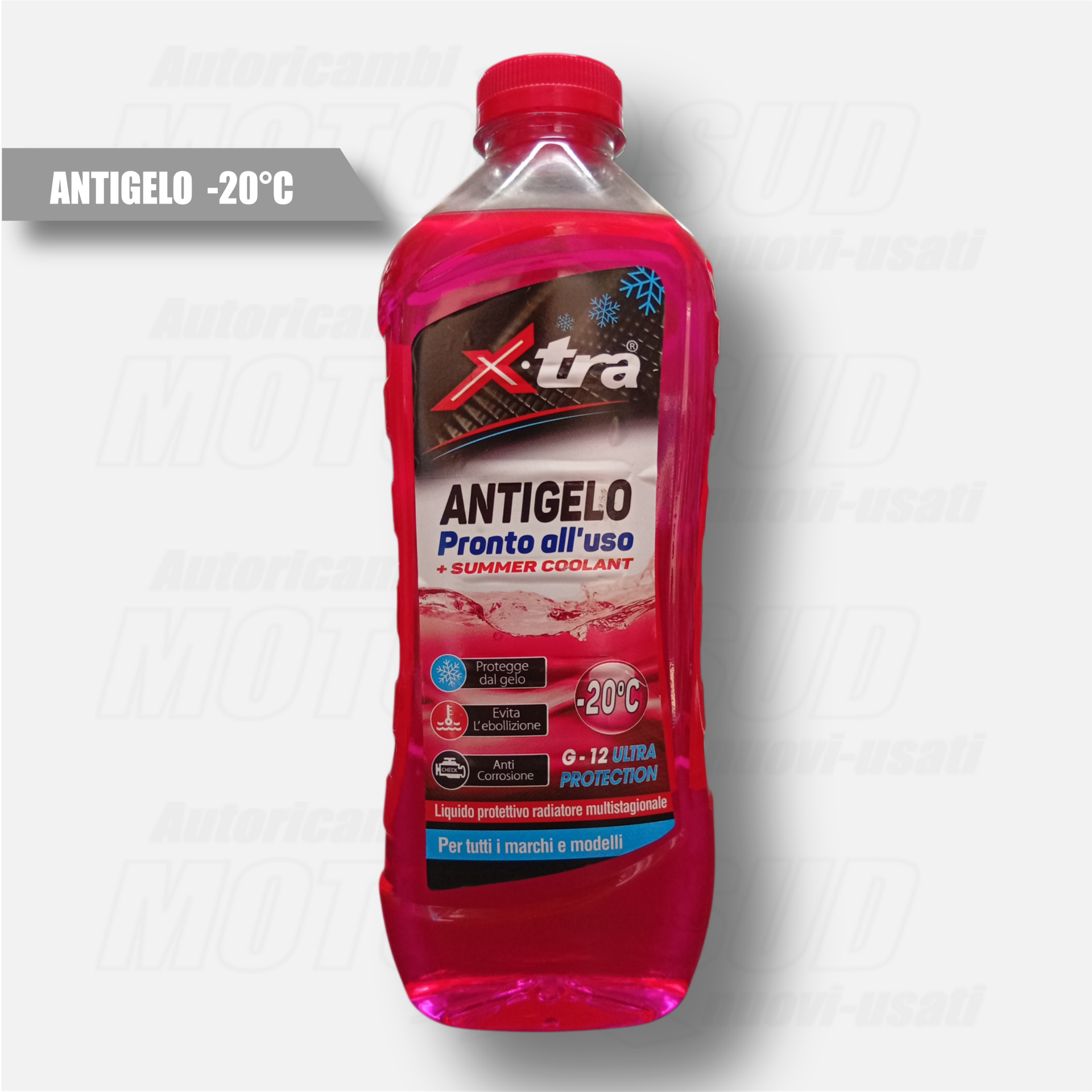 Antifreeze Antigelo Rosso Xtra G12 20°C 1L