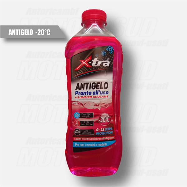 Antifreeze Antigelo Rosso Xtra G12 20°C 1L