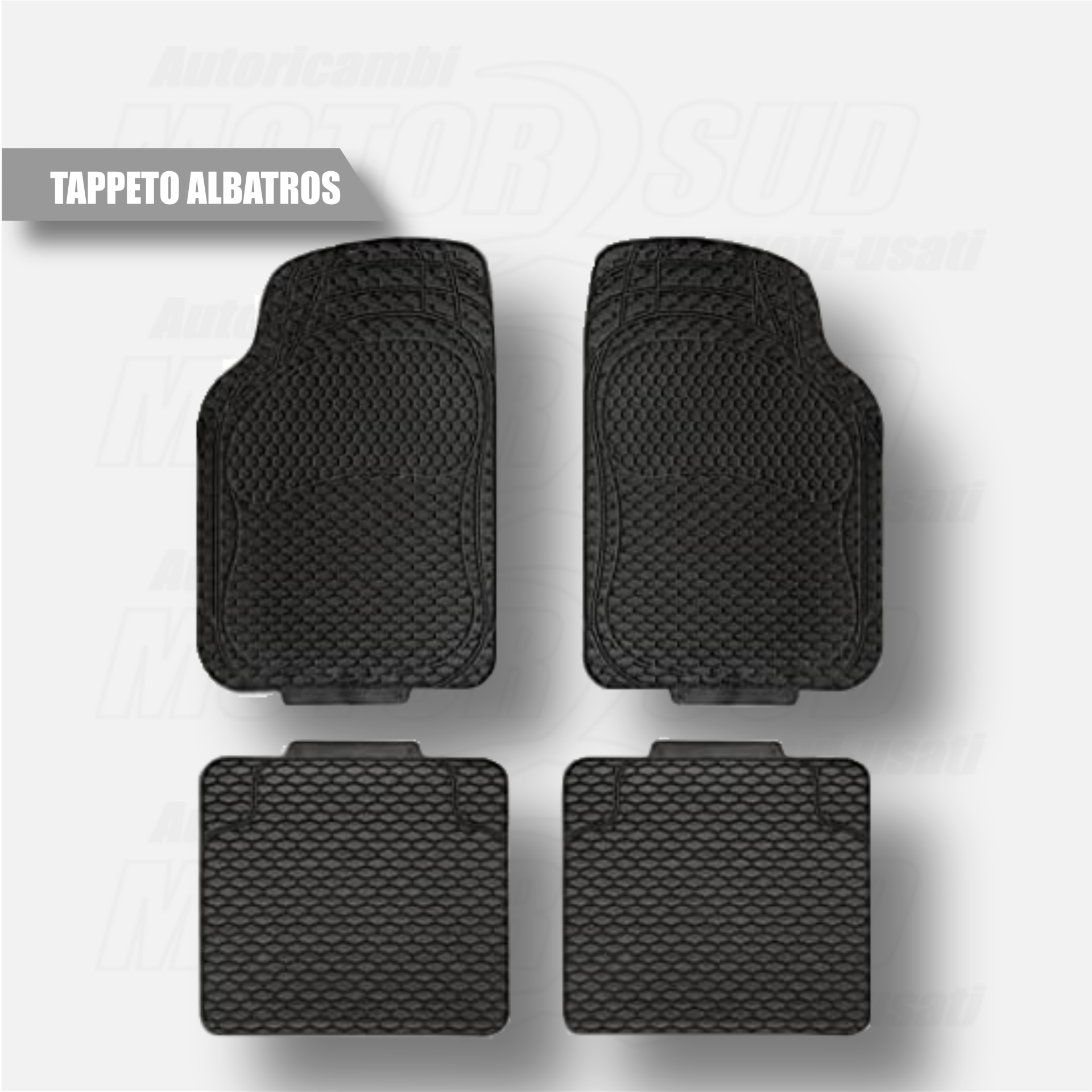 Tappetini auto in Gomma Ritagliabili Albatros 4pz
