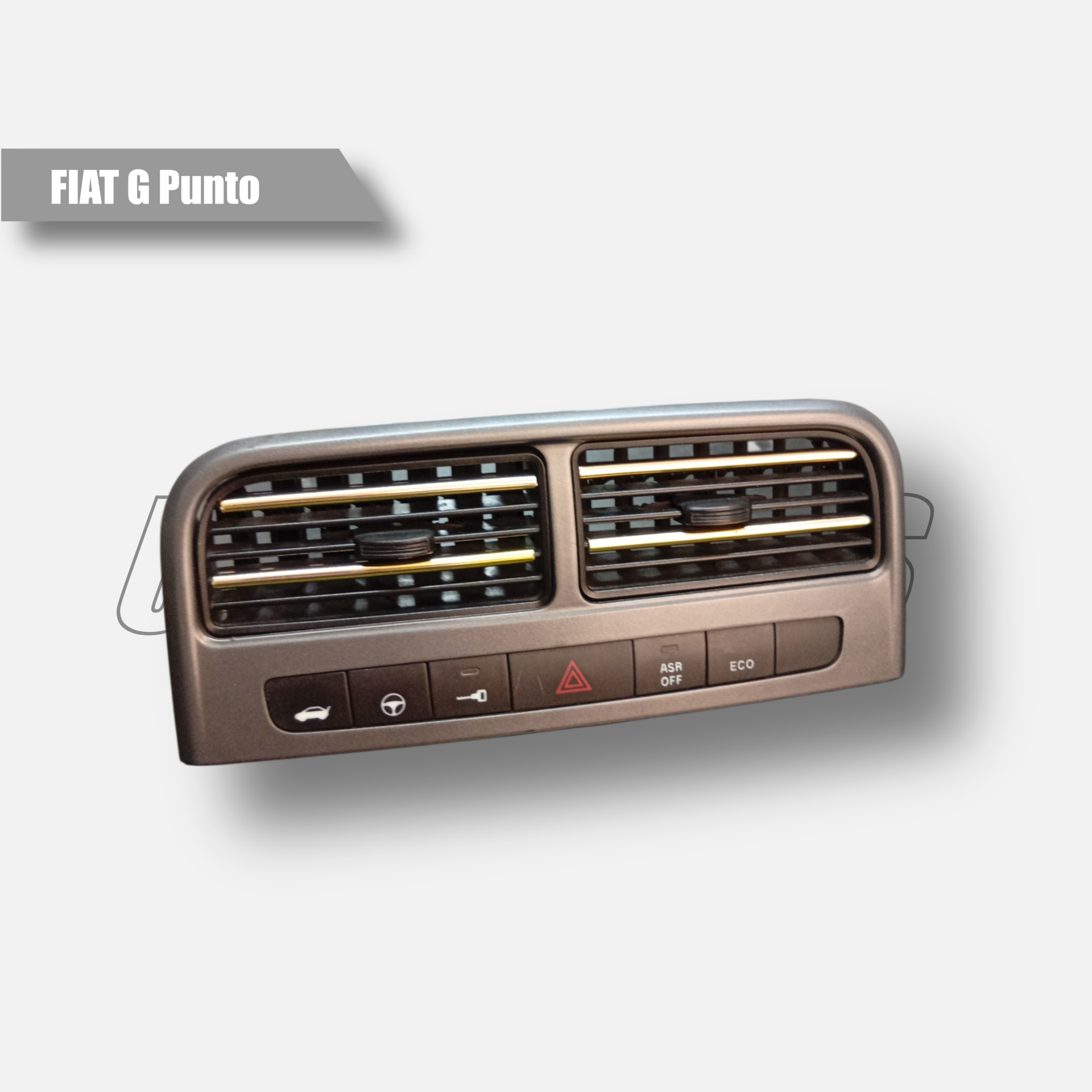 Bocchette Prese Aria Centrale per Fiat Grande Punto 2008 a 2010 OE 735386328