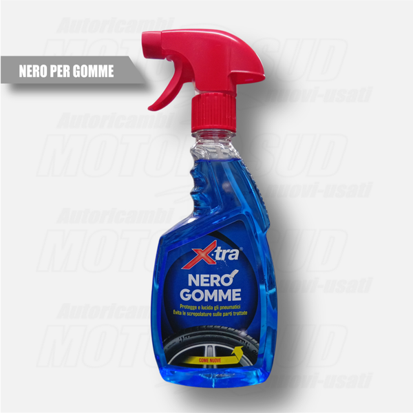 Lucidante Nero Gomme e per Tappetini 500ml